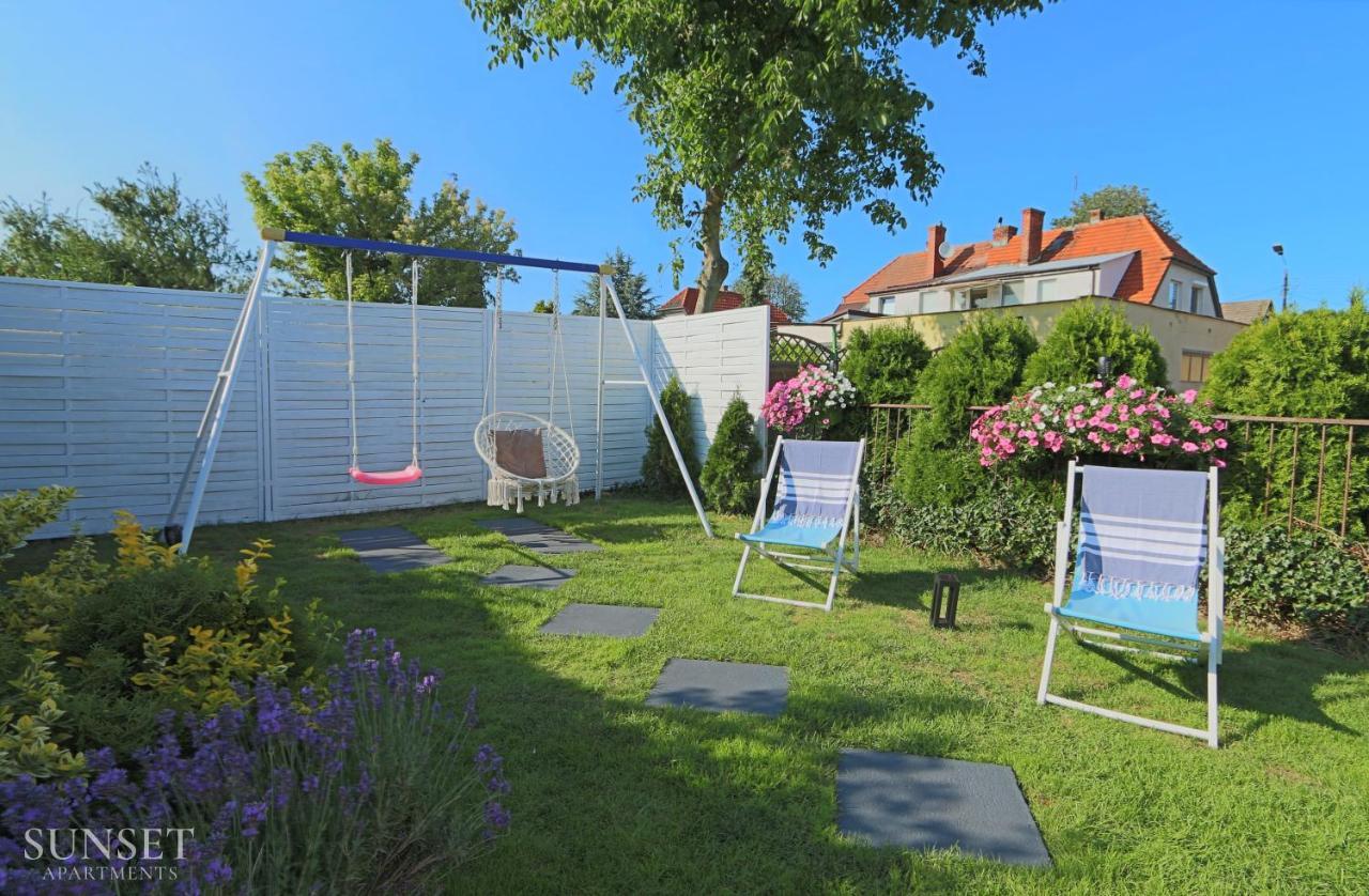 Sunset Apartments - Domek Z Ogrodem Grilem I Parkingiem! Świnoujście Exterior foto